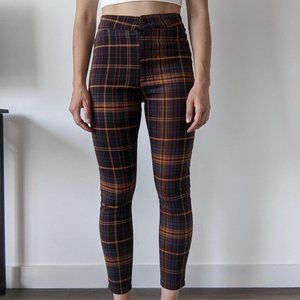 Free People Plaid Pants - 28" waist